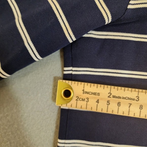 Ralph Lauren Shirt Mens Large Blue Polo Golf Solid 100% Pima Cotton Short Sleeve - Picture 10 of 16